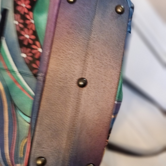 Colorful Peacock Design Women's Bag - Picture 5 of 7